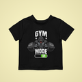 GYM MODE ON  Unisex Organic Oversized High Neck Tee | Reptalkshop