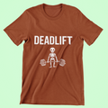 Deadlift design Unisex organic ribbed neck t-shirt | Reptalkshop