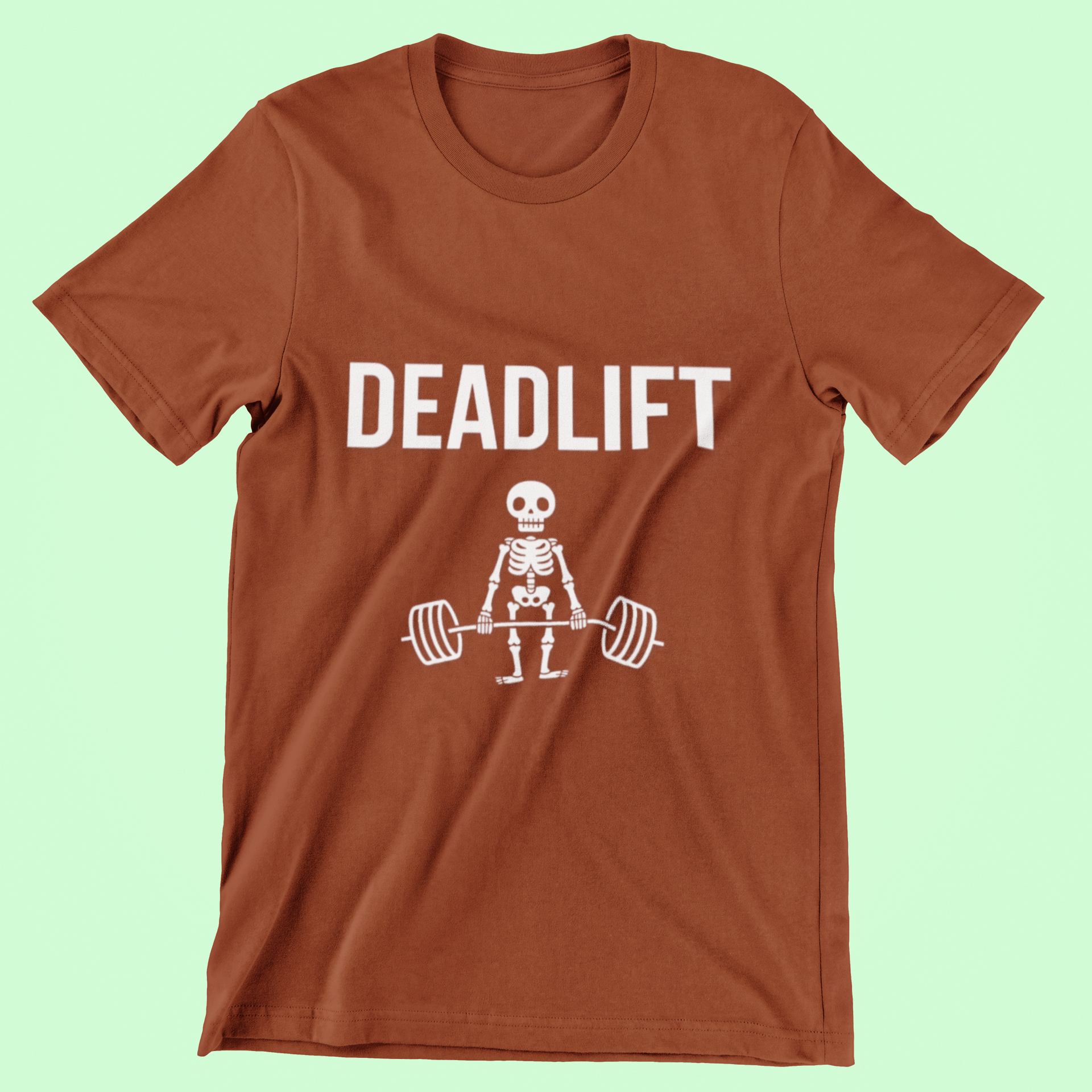 Deadlift design Unisex organic ribbed neck t-shirt | Reptalkshop